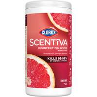 Lingettes d&eacute;sinfectantes, 75 lingettes Absolute Business Supply