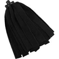 Vadrouille &agrave; fente, noir, Microfibre, Style Coup&eacute; Absolute Business Supply