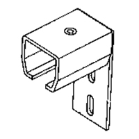 Curtain Partition Wall Mount End Connector Absolute Business Supply