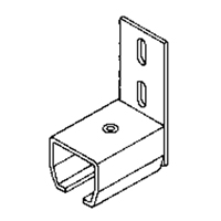 Curtain Partition Wall Mount End Connector Absolute Business Supply