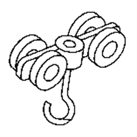 Curtain Partition Track Double Steel Roller Absolute Business Supply