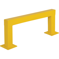 Barri&egrave;res de s&eacute;curit&eacute;, 4' la x 1,5' h, Jaune Absolute Business Supply