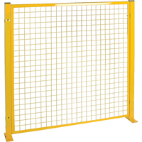 Protecteurs de p&eacute;rim&egrave;tre, 4,125' h x 2" la, Jaune Absolute Business Supply