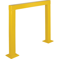 Barri&egrave;res de s&eacute;curit&eacute;, 4' la x 3,5' h, Jaune Absolute Business Supply