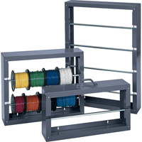 SUPPORT BOBINES DE FILMETALLIQUE (2 TIGES), De base, 6" la x 26-1/8" p x 21-1/2" h Absolute Business Supply