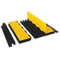 Ensemble de protection de c&acirc;bles Yellow Jacket, 3 canaux, 36" lo x 18,5" la x 3" h Absolute Business Supply
