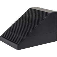 Wheel Chock, 10-5/8" x 8-5/8" x 7", Black Absolute Business Supply