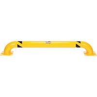 Protecteur de r&acirc;telier &agrave; profil bas, 5,3' la x 0,74' h, Jaune Absolute Business Supply