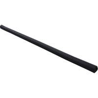 Butoir en caoutchouc extrud&eacute;, Caoutchouc, 4-1/8" la x 120" lo x 3-7/8" p Absolute Business Supply
