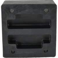 Butoir de quai moul&eacute;, Caoutchouc renforc&eacute;, 12" la x 4" p x 13" h Absolute Business Supply