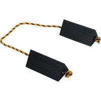 Airline Wheel Chock, 5" x 10" x 4-1/2", Black Absolute Business Supply