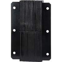 Laminated Dock Bumpers, Vertical, Rubber, 11" W x 6" D x 20" H Absolute Business Supply