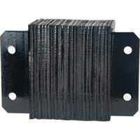 Laminated Dock Bumpers, Horizontal, Rubber, 12" W x 6" D x 10" H Absolute Business Supply