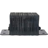 Laminated Dock Bumpers, Horizontal, Rubber, 12" W x 6" D x 10" H Absolute Business Supply