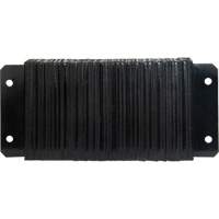 Laminated Dock Bumpers, Horizontal, Rubber, 24" W x 4" D x 12" H Absolute Business Supply