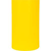 Capuchon en poly&eacute;thyl&egrave;ne pour borne de protection, 6-5/8" dia. x 52" l, Rouge/Jaune Absolute Business Supply