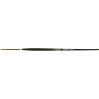 Artist Paint Brush, 3/32" Brush Width, Red Sable, Wood Handle Absolute Business Supply