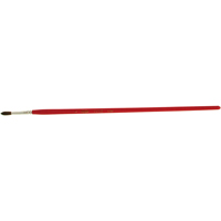 Round Marking Paint Brush, 5/32" Brush Width, Camel Hair, Wood Handle Absolute Business Supply