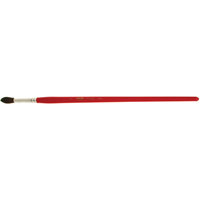Round Marking Paint Brush, 9/32" Brush Width, Camel Hair, Wood Handle Absolute Business Supply