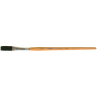 One Stroke Paint Brush, 3/8" Brush Width, Ox Hair, Wood Handle Absolute Business Supply