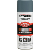 Industrial Choice&reg; 1600 System Multi-Purpose Enamel Spray Paint, Machine Grey, Gloss, 12 oz., Aerosol Can Absolute Business Supply