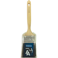 Pinceau &agrave; soies droites, Soies, Manche Bois, Largeur de 2-1/2" Absolute Business Supply