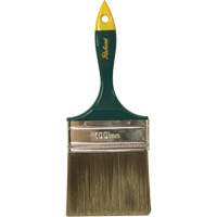Pinceau de qualit&eacute; sup&eacute;rieure, Polyester, Manche Plastique, Largeur de 4" Absolute Business Supply