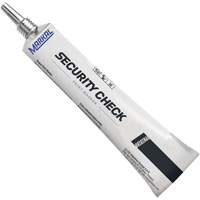 Security Check Paint Marker, 1.7 oz., Tube, Black Absolute Business Supply
