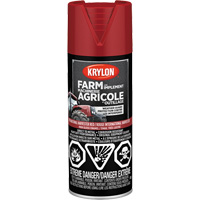 Peinture en a&eacute;rosol pour la ferme et l'&eacute;quipement, Rouge International Harvester, Tr&egrave;s brillant, 340 g, Canette a&eacute;rosol Absolute Business Supply