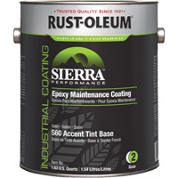 Rev&ecirc;tement dentretien &eacute;poxydique &agrave; base deau Sierra Performance S60 Base pour accents, Gallon, Base &agrave; teinter Absolute Business Supply