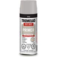 Tremclad&reg; Rust Primer Spray, Grey, Very Flat, Aerosol Can Absolute Business Supply