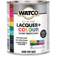 Watco&reg; All In One Lacquer + Colour Dark Tint Base, 946 ml, Dark Tint Base, High-Gloss Absolute Business Supply