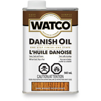Watco&reg; Danish Oil, 947 ml, Dark Walnut, Transparent Absolute Business Supply