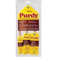 Assortiment de pinceaux XL, Poly/nylon, Manche Bois Absolute Business Supply