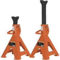 872B Jack Stands, Locking Handle/Ratchet, 12 Ton(s) Capacity, 19-1/4" - 28-1/3" H Absolute Business Supply