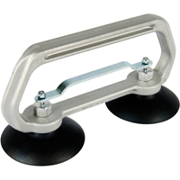 Appareils &agrave; ventouses - Ventouse double industrielle, 50 lb Capacit&eacute;, 4", Barre &agrave; tirer, 10" Longueur de la manche Absolute Business Supply