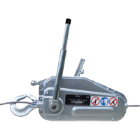 Tirfor&reg; Wire Rope Hoist - TU17, 5/16" Wire Diameter, 2000 lbs. (1 tons) Capacity Absolute Business Supply