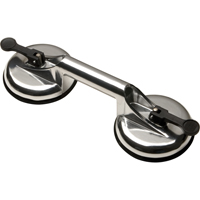 Ventouses de levage manuel - Ventouses doubles, 66 lb Capacit&eacute;, 4-5/8", Levier, 13" Longueur de la manche Absolute Business Supply
