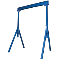 Lift Mate Workstation Gantries, 10' L, 1000 lbs. (0.5 tons) Capacity Absolute Business Supply