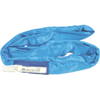 Round Slings, Blue, 4" W x 8' L, 23000 lbs. Vertical Load Absolute Business Supply