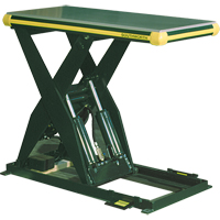 Hydraulic Backsaver Scissor Lift Table, Steel, 48" L x 48" W, 4000 lbs. Capacity Absolute Business Supply