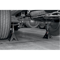 Jack Stands, Locking Pin, 6 tons Capacity, 15-7/10" - 24-2/5" H Absolute Business Supply