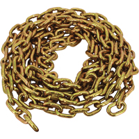 Grade 70 Imported Transport Chain, Carbon Steel, 1/2" x 25' (7.6 m) L, Grade 70, 11300 lbs. (5.65 tons) Load Capacity Absolute Business Supply