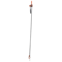 Mini palan &agrave; levier, Lev&eacute;e 10', Cabacit&eacute; 1000 lb (0,5 tonne), Chaîne en Acier Absolute Business Supply