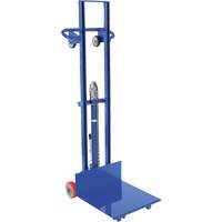 Gerbeur hydraulique &agrave; plateforme, M&eacute;canisme Pompe au pied, Capacit&eacute; de 400 lb, Levage max de 51-1/8" Absolute Business Supply