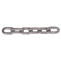 Hot-Dipped Galvanized Chains, Carbon Steel, 5/8" x 150' (45.7 m) L, Grade 30, 6900 lbs. (3.45 tons) Load Capacity Absolute Business Supply