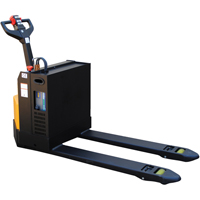 Transpalette &eacute;lectrique motoris&eacute;, Capacit&eacute; 4500 lb, 48" lo x 30,25" la Absolute Business Supply