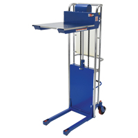 Hefti-Lift Load Stacker, Foot Pump Operated, 880 lbs. Capacity, 59" Max Lift Absolute Business Supply