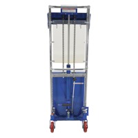 Hefti-Lift Load Stacker, Foot Pump Operated, 880 lbs. Capacity, 59" Max Lift Absolute Business Supply