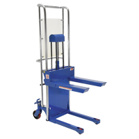 Hefti-Lift Load Stacker, Foot Pump Operated, 880 lbs. Capacity, 59" Max Lift Absolute Business Supply
